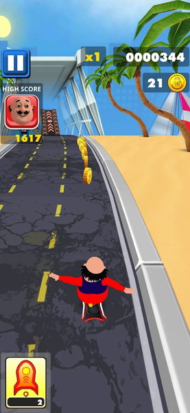 Motu Patlu Super Duper Man - Gameplay image of android game