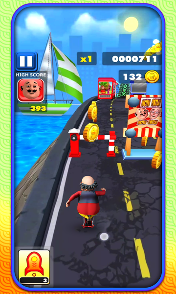 Motu Patlu Super Duper Man - عکس بازی موبایلی اندروید
