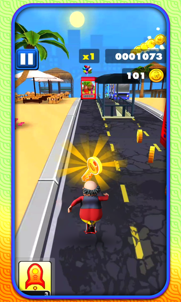 Motu Patlu Super Duper Man - Gameplay image of android game