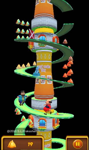 Motu Patlu Tower War Game - Gameplay image of android game
