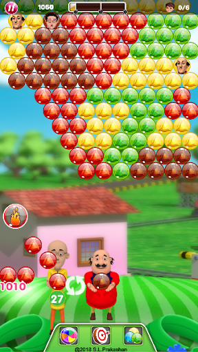 Motu Patlu Bubble Shoot Game - عکس بازی موبایلی اندروید