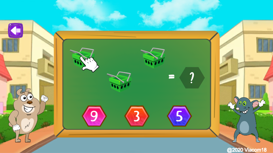 Pakdam Pakdai Math Learning - Gameplay image of android game