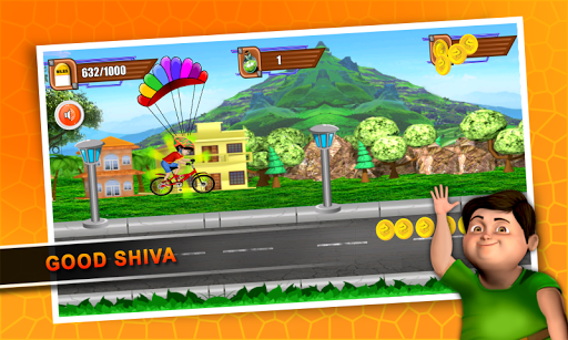 Shiva Cycling Adventure - Gameplay image of android game