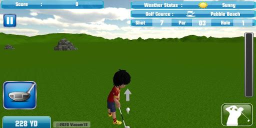 Shiva Golf Game - Gameplay image of android game