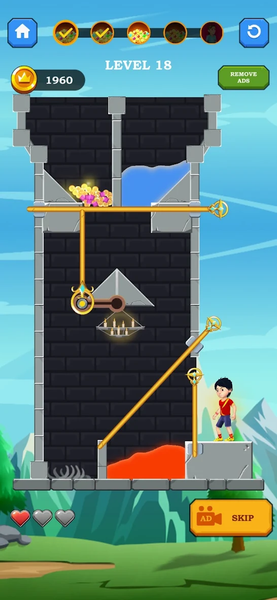 Shiva Hero Rescue - Gameplay image of android game