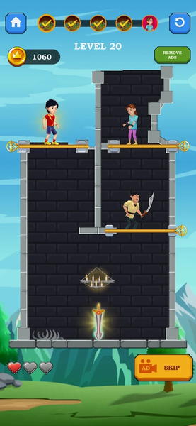 Shiva Hero Rescue - Gameplay image of android game