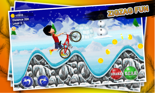Shiva Winter Biking Tales - عکس بازی موبایلی اندروید