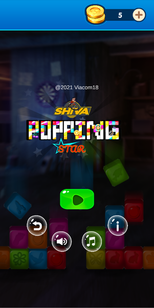 Shiva Popping Star - Gameplay image of android game