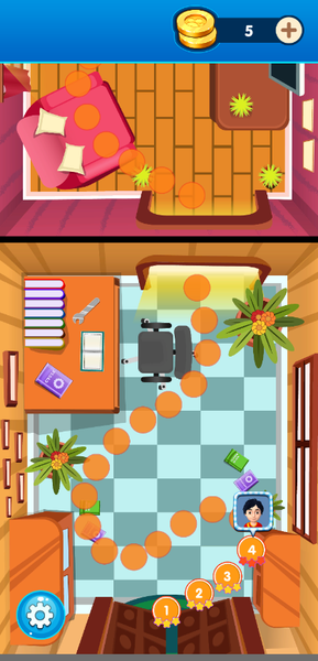 Shiva Popping Star - Gameplay image of android game