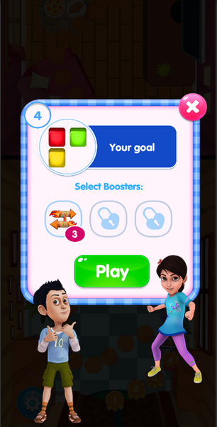 Shiva Popping Star - Gameplay image of android game