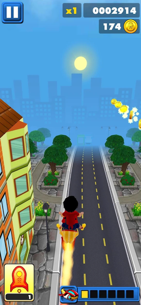 Shiva Subway Street Run ۳D - عکس بازی موبایلی اندروید