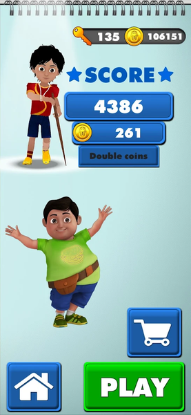 Shiva Subway Street Run ۳D - عکس بازی موبایلی اندروید