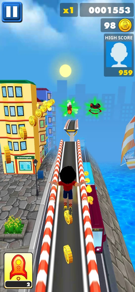 Shiva Subway Street Run ۳D - عکس بازی موبایلی اندروید