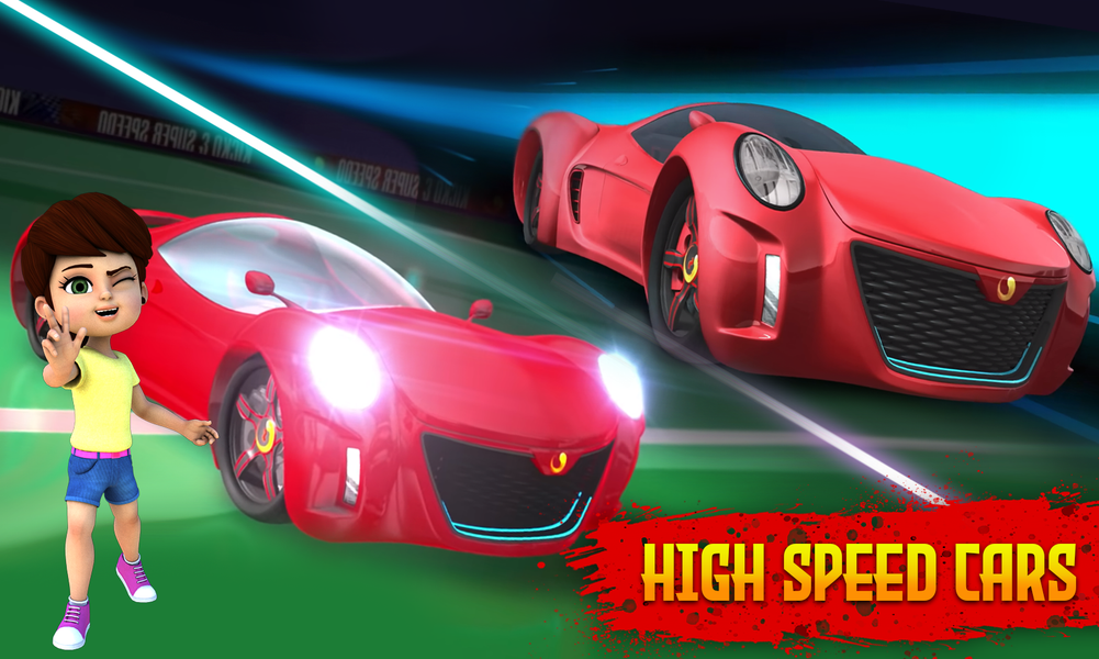 Kicko & Super Speedo Car Game - Gameplay image of android game