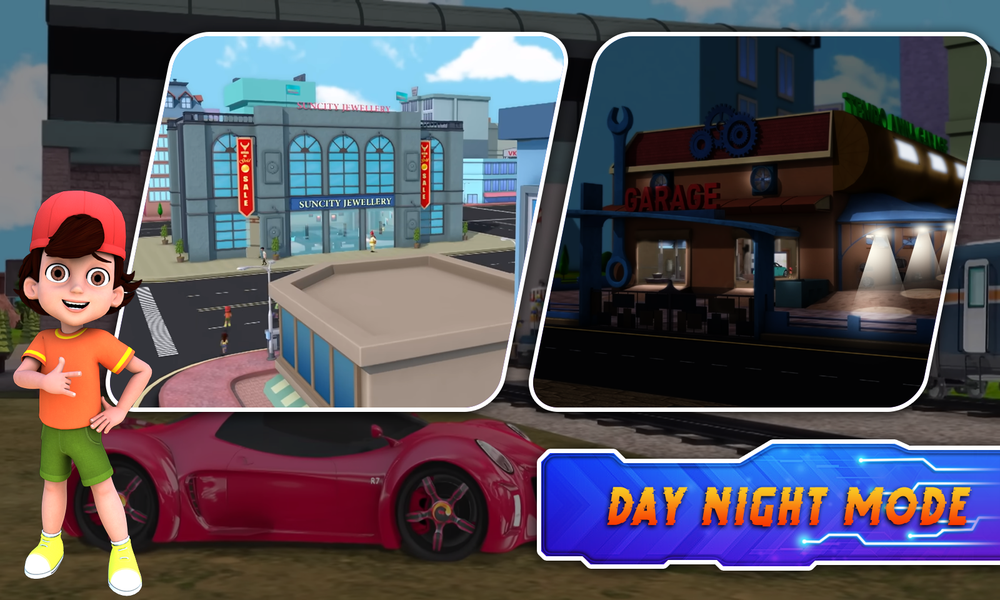 Kicko & Super Speedo Car Game - Gameplay image of android game