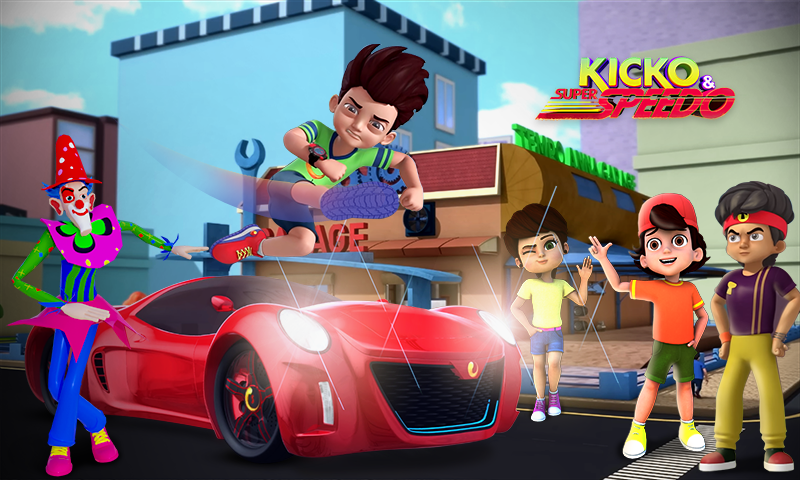 Kicko & Super Speedo Car Game - Gameplay image of android game