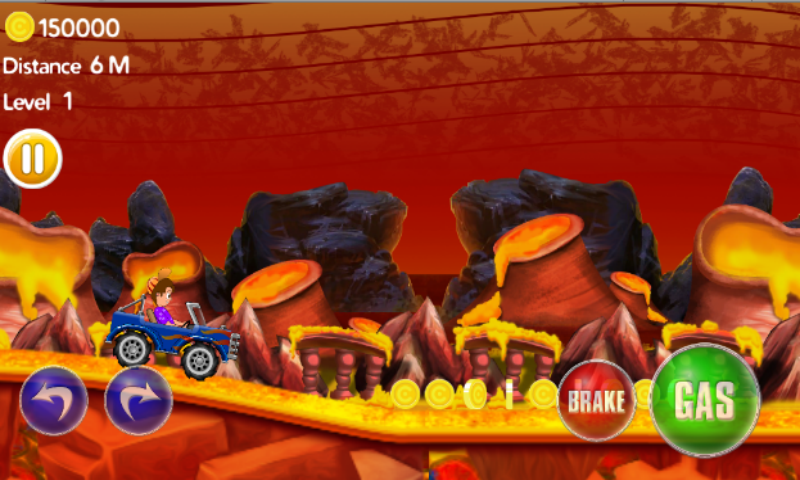 Super Hill Racing - Gameplay image of android game