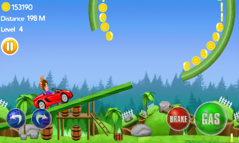 Super Hill Racing - Gameplay image of android game