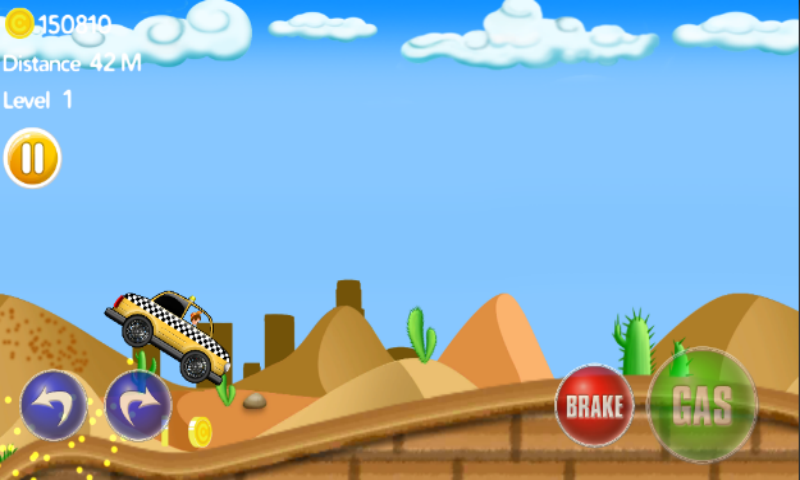 Super Hill Racing - Gameplay image of android game