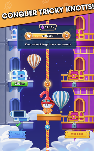 Tangle Rope: Twisted Master - عکس بازی موبایلی اندروید