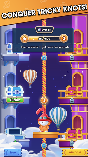 Tangle Rope: Twisted Master - عکس بازی موبایلی اندروید