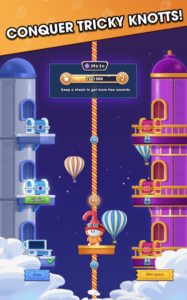 Tangle Rope: Twisted Master - عکس بازی موبایلی اندروید