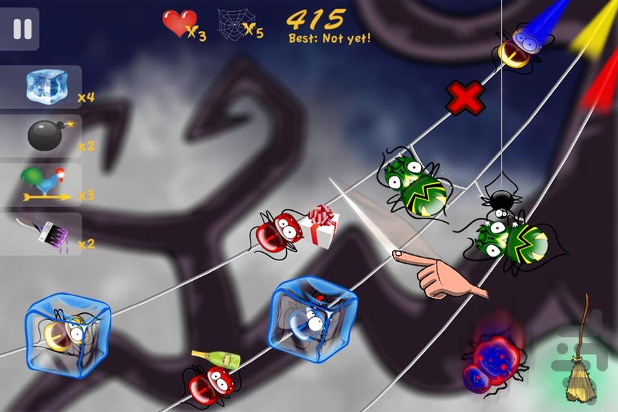 راه عنکبوت - Gameplay image of android game