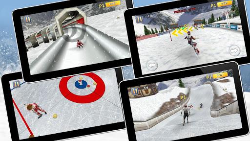 Athletics 2: Winter Sports - عکس بازی موبایلی اندروید