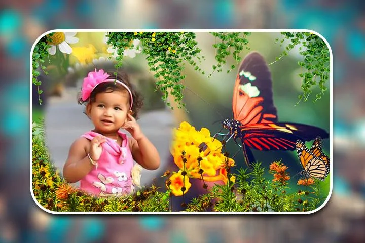 Butterfly Photo Frames - عکس برنامه موبایلی اندروید