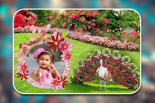 Garden Photo Frames - Image screenshot of android app