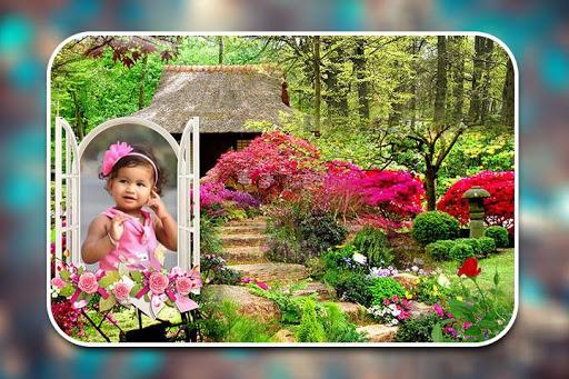 Garden Photo Frames - عکس برنامه موبایلی اندروید