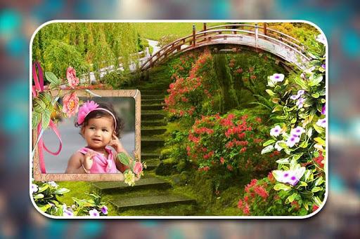 Garden Photo Frames - عکس برنامه موبایلی اندروید