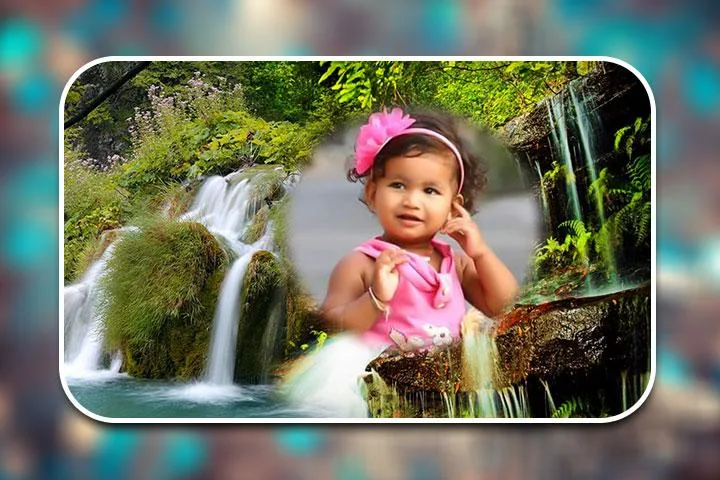 Waterfall Photo Frames - عکس برنامه موبایلی اندروید
