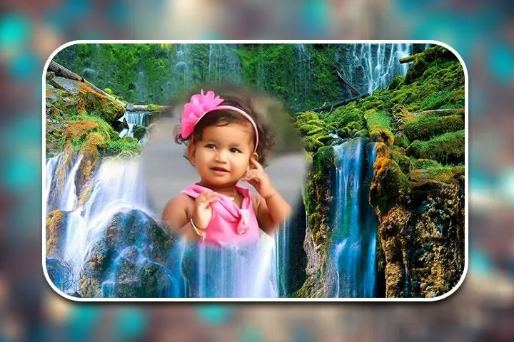 Waterfall Photo Frames - عکس برنامه موبایلی اندروید