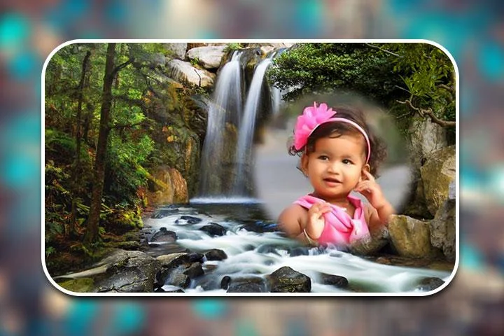 Waterfall Photo Frames - عکس برنامه موبایلی اندروید