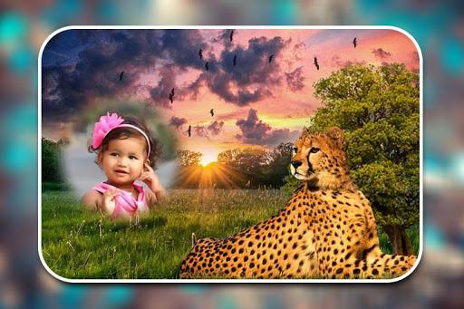 Wild Animal Photo Frames - Image screenshot of android app