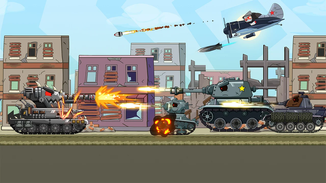 Tank Arena Steel Battle - عکس بازی موبایلی اندروید