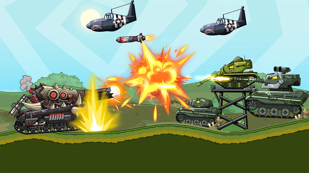 Tank Arena Steel Battle - عکس بازی موبایلی اندروید