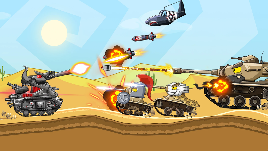 Tank Arena Steel Battle - عکس بازی موبایلی اندروید