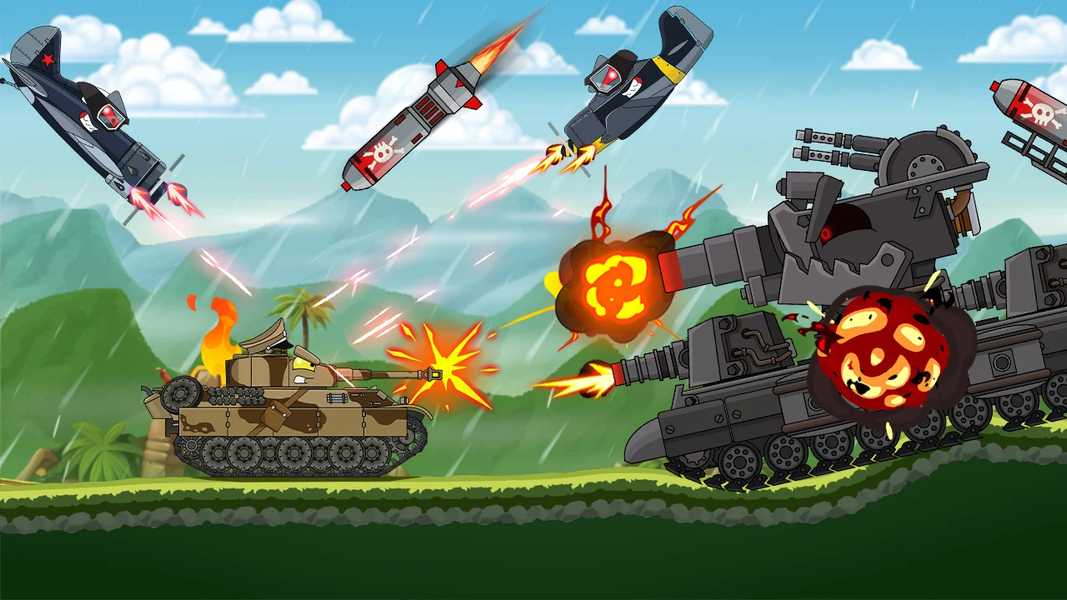 Tank Combat: War Battle - عکس بازی موبایلی اندروید
