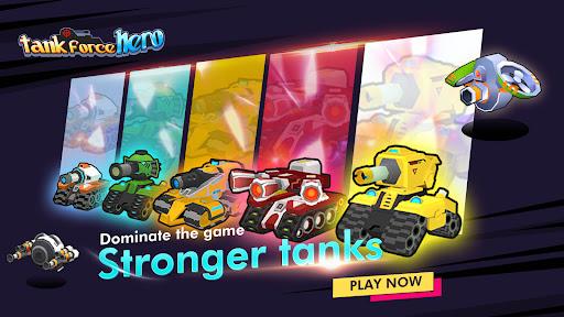 Tank Force Hero - Gameplay image of android game