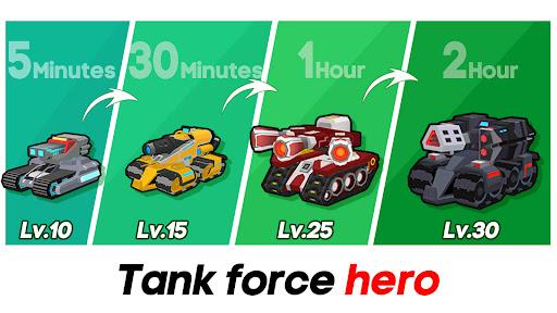 Tank Force Hero - Gameplay image of android game