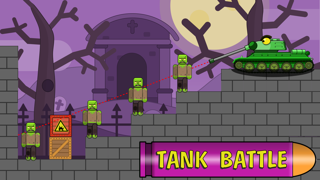 Tank vs Zombies: Tank Battle - عکس بازی موبایلی اندروید
