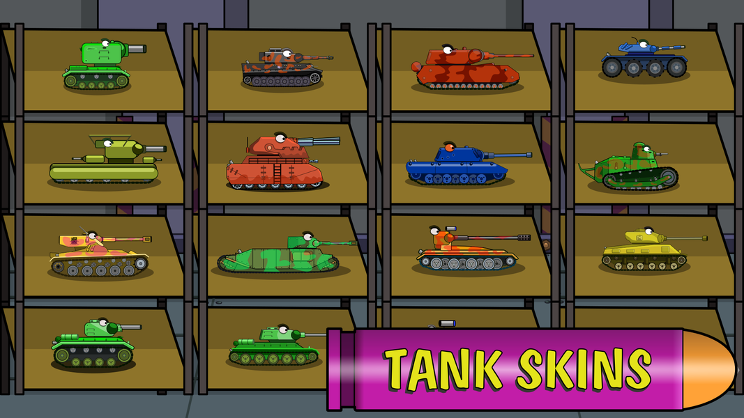 Tank vs Zombies: Tank Battle - عکس بازی موبایلی اندروید