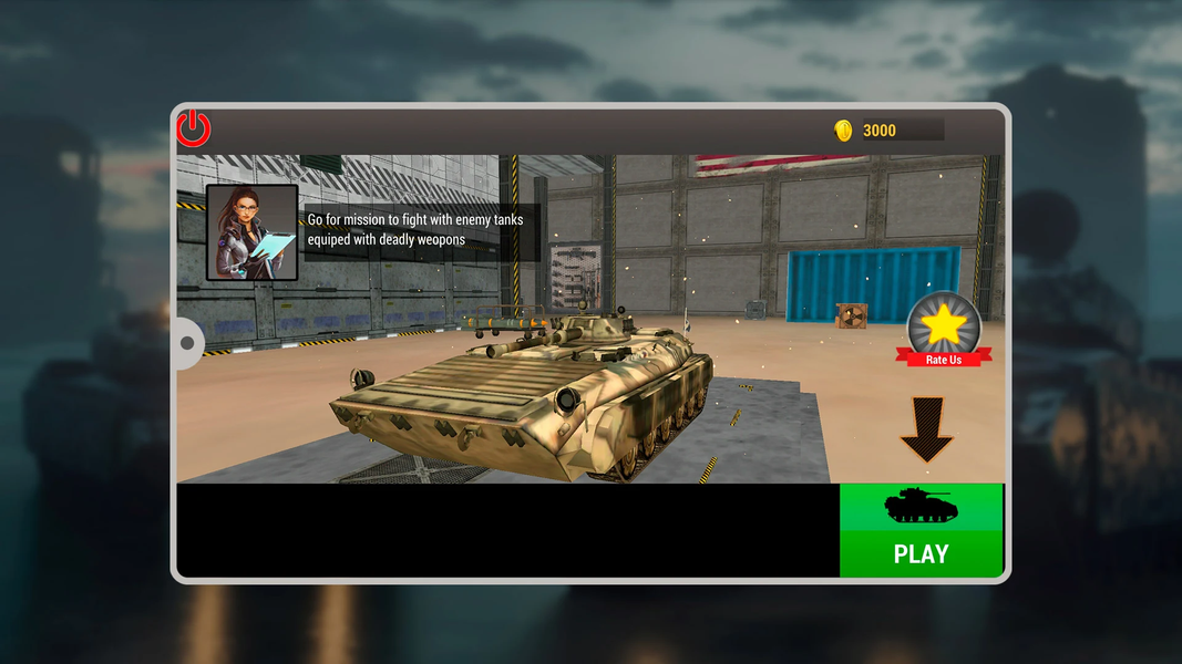 Tank Battle Game - عکس بازی موبایلی اندروید