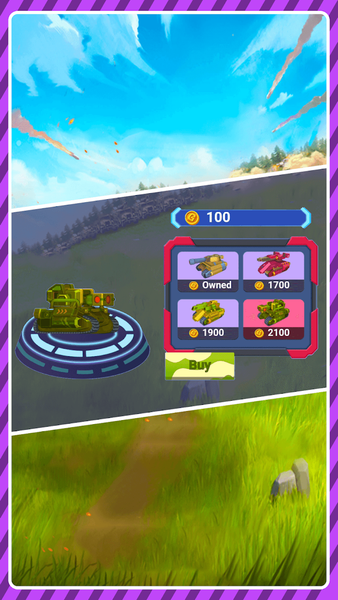 Tank Battle Royale - عکس بازی موبایلی اندروید