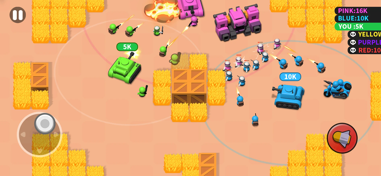 Tank Squad Battle-Warfare King - عکس بازی موبایلی اندروید