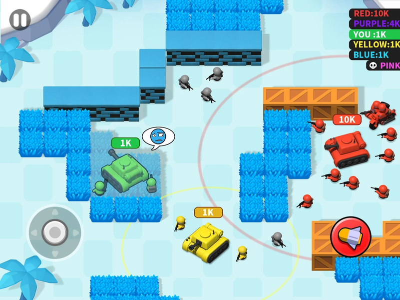 Tank Squad Battle-Warfare King - عکس بازی موبایلی اندروید