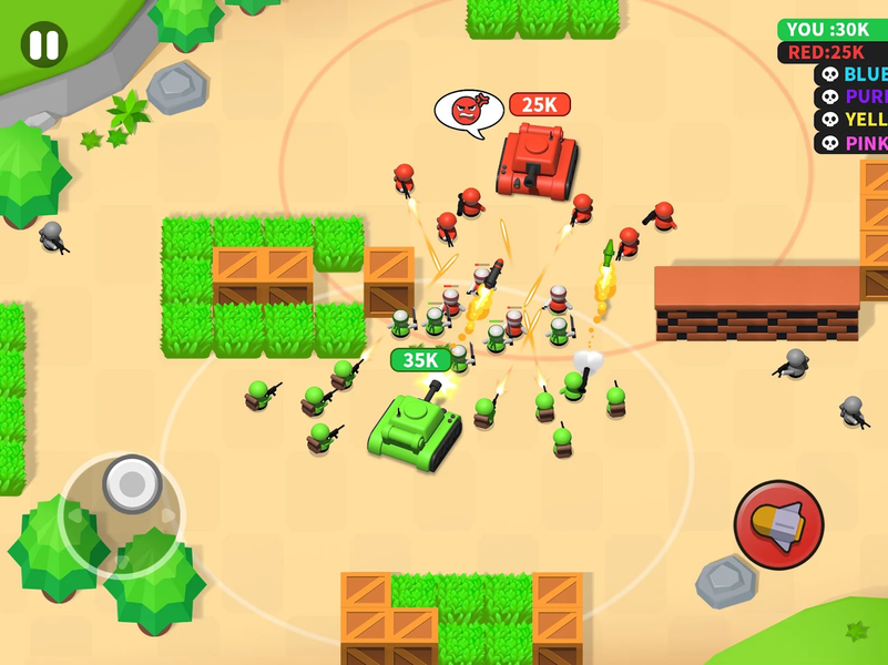 Tank Squad Battle-Warfare King - عکس بازی موبایلی اندروید