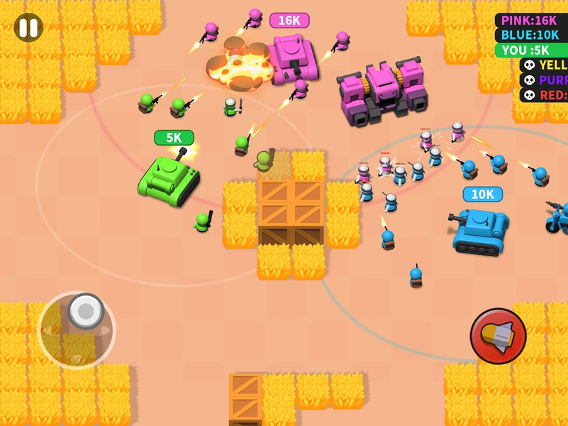 Tank Squad Battle-Warfare King - عکس بازی موبایلی اندروید